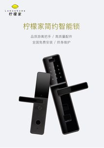 極致安全與智能體驗 lemonhome智能鎖全方位守護您的家